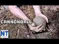 Unbelievable he found a cannonball metal detecting in New Hampshire omg crazy rare find buried