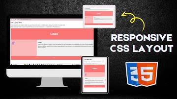 CSS Website Layout in 5 minutes! | Web Designing Tutorial