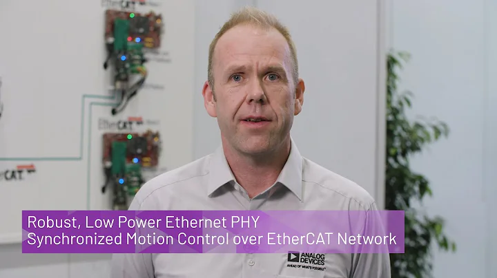 ADI: Synchronised Motion Control over EtherCAT Network