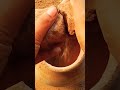 😌RED ♥️ SAND WATER 💦 CRUMBLING INTO CLAYPOT 😇
