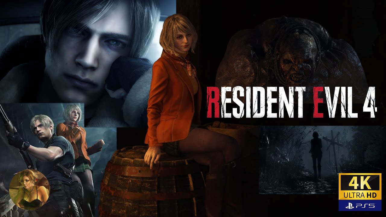 RESIDENT EVIL 4 REMAKE PS5 4К Резидент Эвил 4 Ремейк Полное Прохождение ...