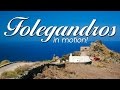 Folegandros in motion summer timelapse  dive