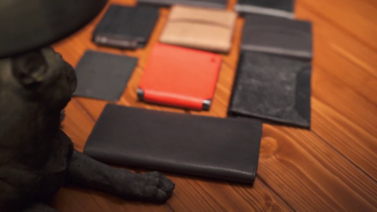 LOGO Leather Men Wallet