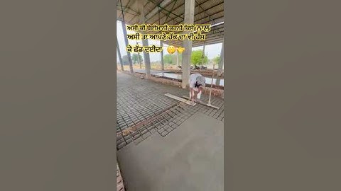 Dairy farm construction work new style shed in punjab #farming #dairyfarm #cow