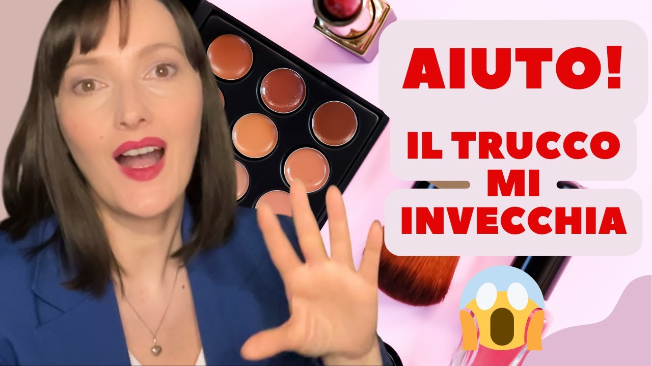 TRUCCO che INVECCHIA? 😱 Gli errori da evitare dopo i 50! - YouTube