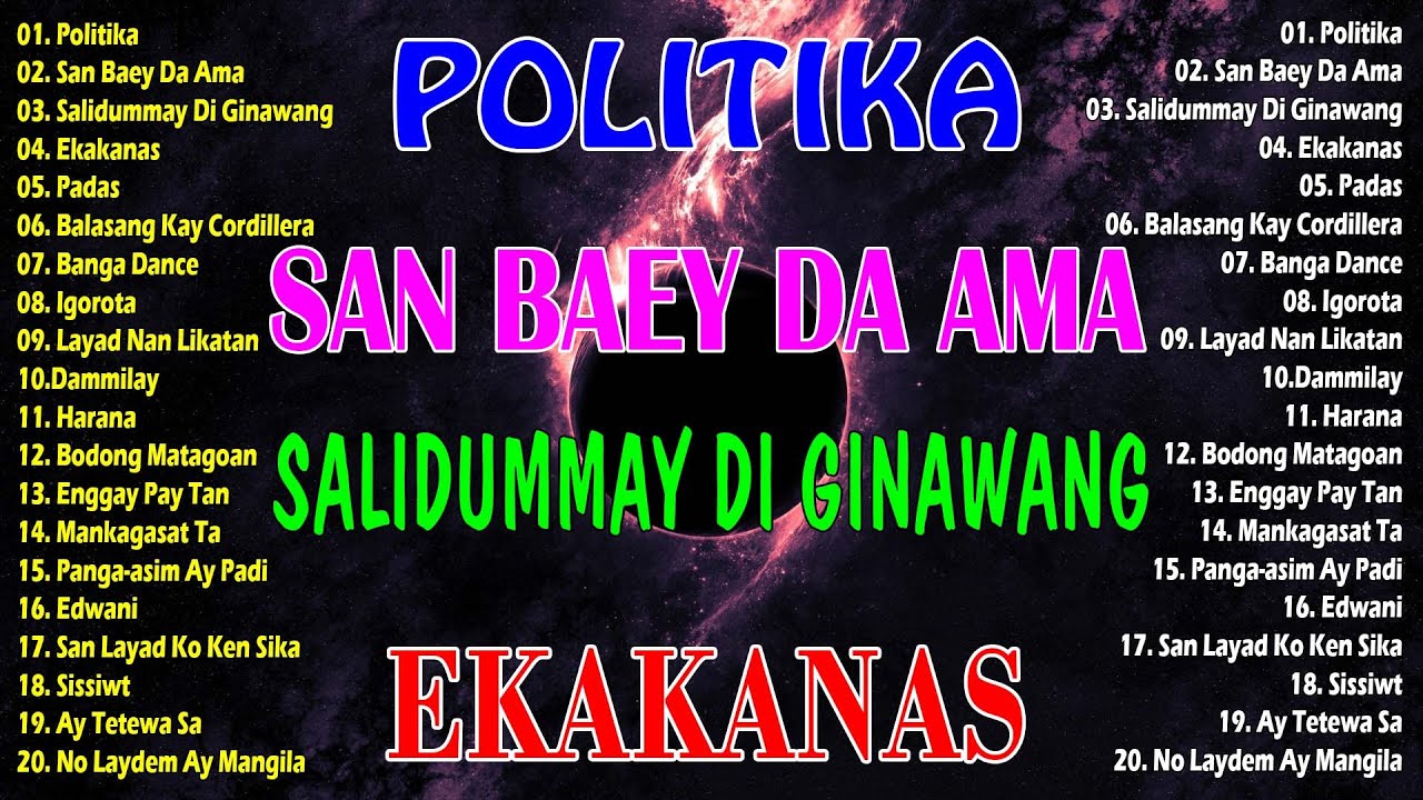 Politika   San Baey Da Ama BEAUTIFUL IGOROT   KANKANAEY BEST SONGS 2024 COLLECTION   sportmusic