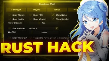 [BEST CHEAT] Undetect Rust Hack Menu | AimAssist & WallHack & TriggerBot | Tutorial