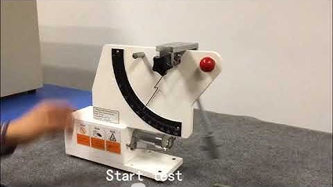 RT-108B Rubber Rebound Resilience Impact Tester