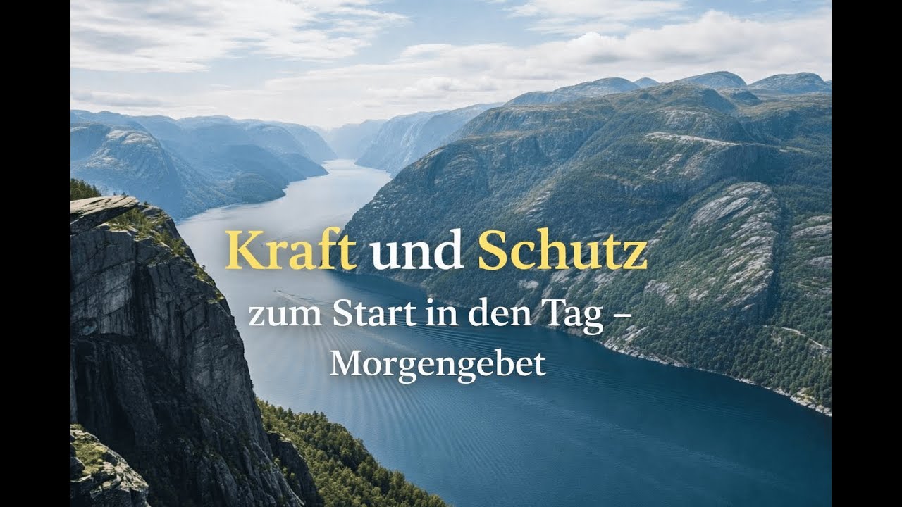 Sicherheit und Frieden zum Beginn des Tages – Morgengebet
