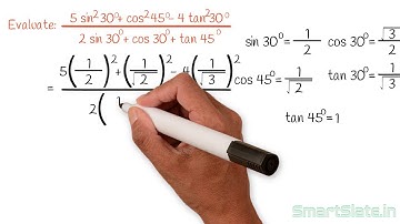 Solving Problems II - Trigonometric ratios of standard angles