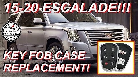 Cadillac Escalade Key Fob Case & Battery Replacement 2015-2020 How To Change CT6 ATS CTS SRX XTS V