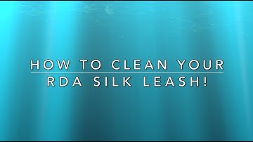 How To Clean Your Rope Dart Academy Silk Leash!