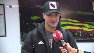 Beşiktaşın Genç Yıldızı Güven Yalçın Beyaz Futbola Konuştu