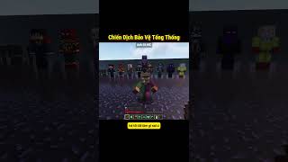 Phi Vụ Bảo Vệ Tổng Thống ??! 🤣 - Tập 1294 #shorts #minecraft