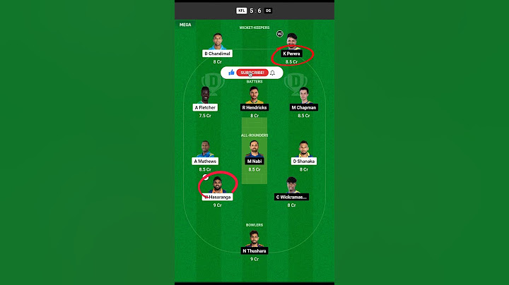 KFL vs DS Dream11 Prediction Today Match | kandy falcons vs dambulla sixers LPL2024|Fantasy Cricball