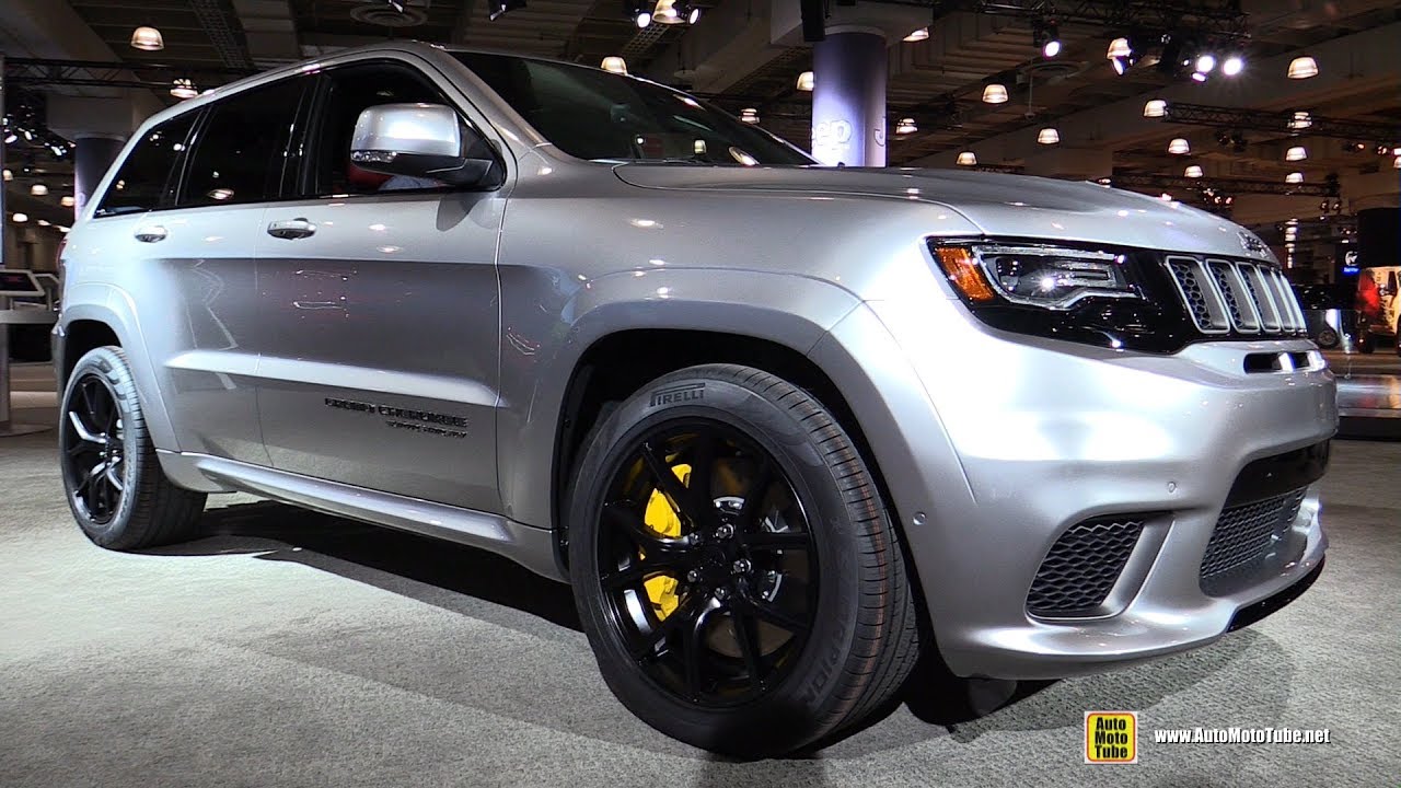 2018 Jeep Grand Cherokee Trackhawk Exterior And Interior Walkaround 2017 Ny Auto Show