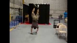 Handstand Tap Dance
