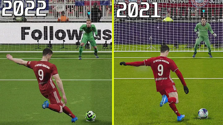 PES 2021 vs New Football Game (PES 2022) PS5 Early Graphics Comparison