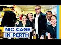 Nicholas Cage makes surprise visit to Asian grocery store | Today Show Australia
