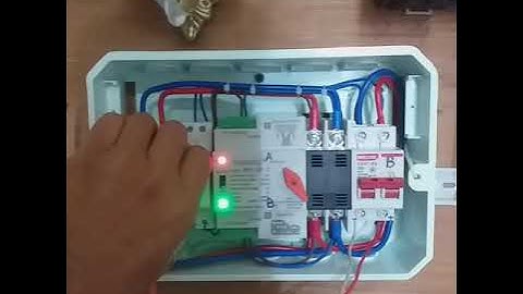 TỦ CHUYỂN NGUỒN 2 CÔNG TƠ EVN TỰ ĐỘNG. 1tr500k.  0935444866 ZALO