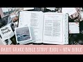 DAILY GRACE BIBLE STUDY HAUL & SHE READS TRUTH BIBLE | BIBLE STUDY IDEAS | BIBLE STUDY FOR BEGINNERS