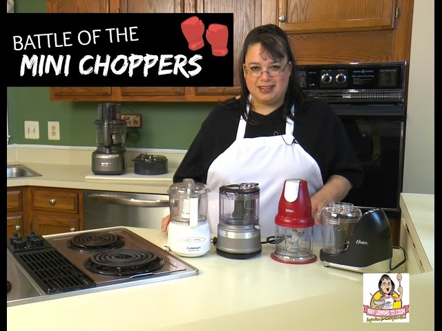 Mini Chopper Wars ~ Ninja, KitchenAid, Cuisinart, & Oster ~ Mini