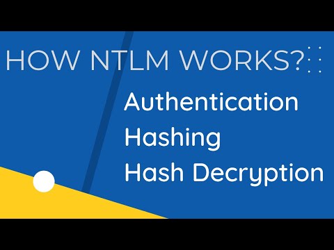 How NTLM Authentication Works? NTLM Hash Encryption and Decryption Explained