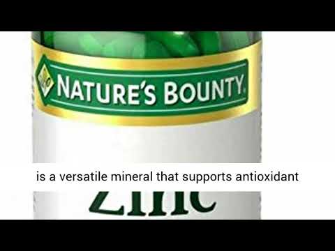 Nature's Bounty Zinc 50 mg Caplets REVIEW - WATCH THIS before you buy Nature's Bounty Zinc