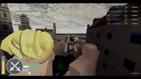 ROBLOX: Attack On Titan: Downfall Gameplay Part 1