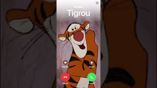 Tigrou Tappelle Au Téléphone Pour Ton Anniversaire