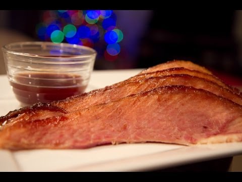Smoked Ham with Cranberry-Orange Glaze Recipe