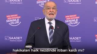 Bi̇lge Başkan İti̇bardan Tasarruf Olmaz Di̇yenlere Seslendi̇