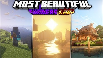 TOP 2 Ultra Realistic Shader For Minecraft PE/ Bedrock 1.20 - Shaders For MCPE 1.20+