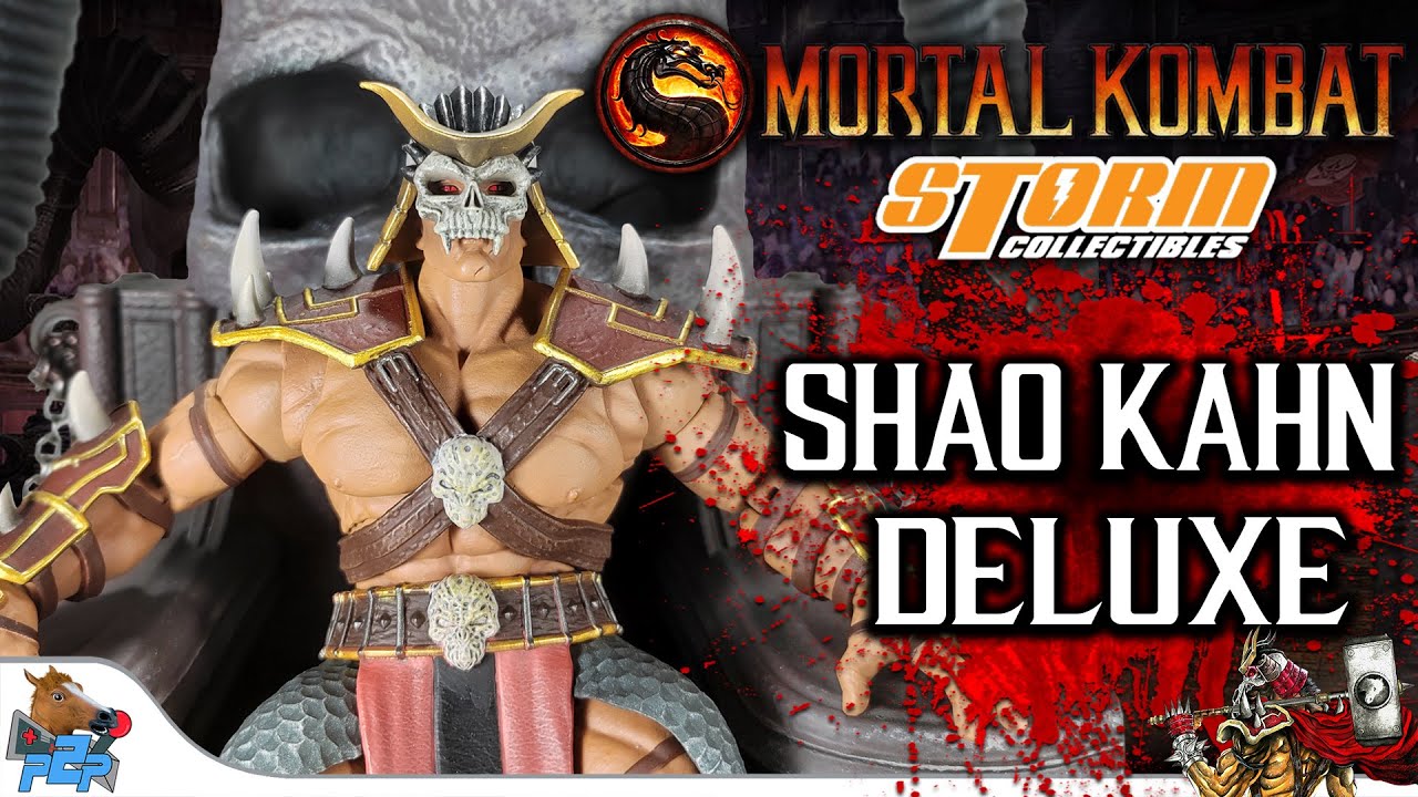 💀 Mortal Kombat 💀 SHAO KAHN DELUXE - Storm Collectibles Review