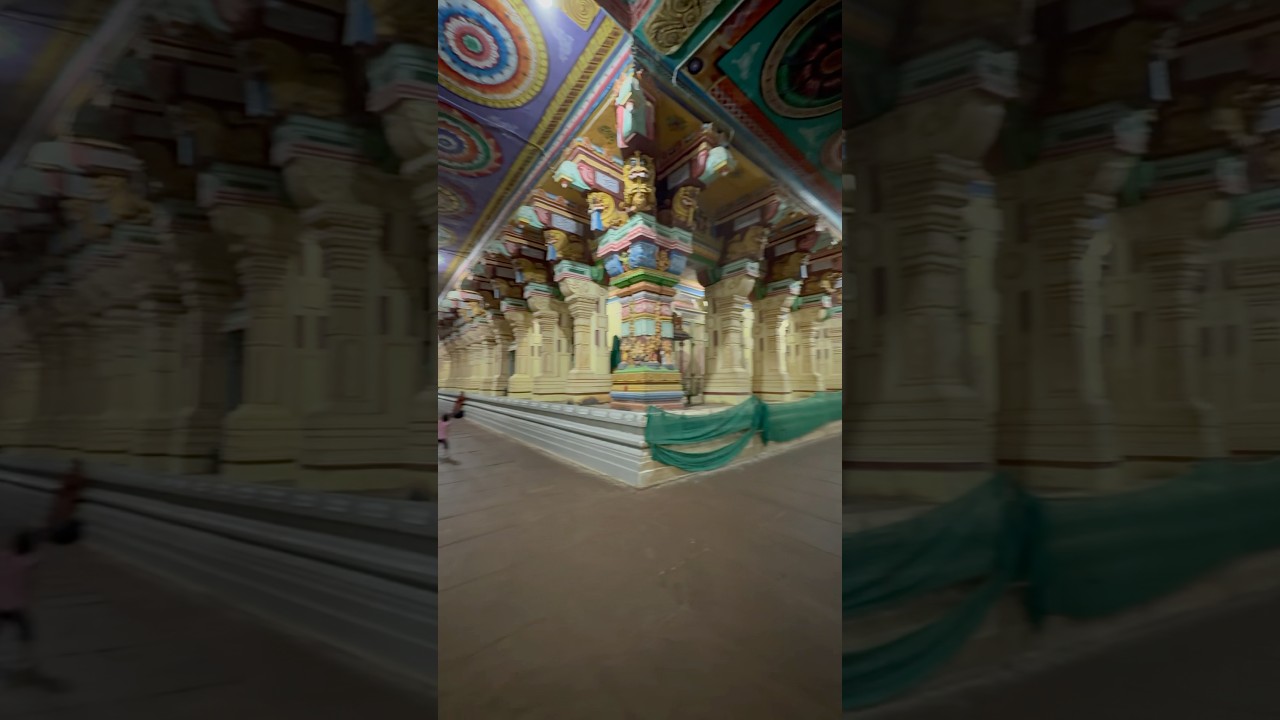 Ramanathaswamy Temple Corridor - Rameshwaram India 2025