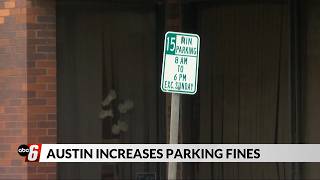 Austin increases parking fines