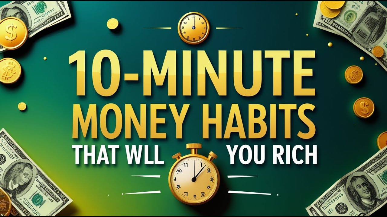 10-Minute Money Habits That Will Make You Rich" - YouTube