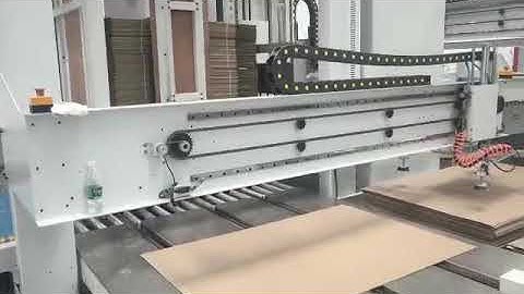 Corrugated carton box load former machine