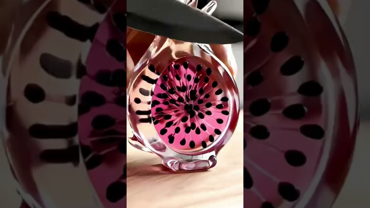 AI glass cutting fruit 🍎🍎 