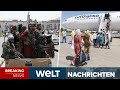 GEWALT & SCHÜSSE - ANGST vor TALIBAN: AFGHANISTAN-Evakuierung läuft auf Hochtouren | WELT Newsstream