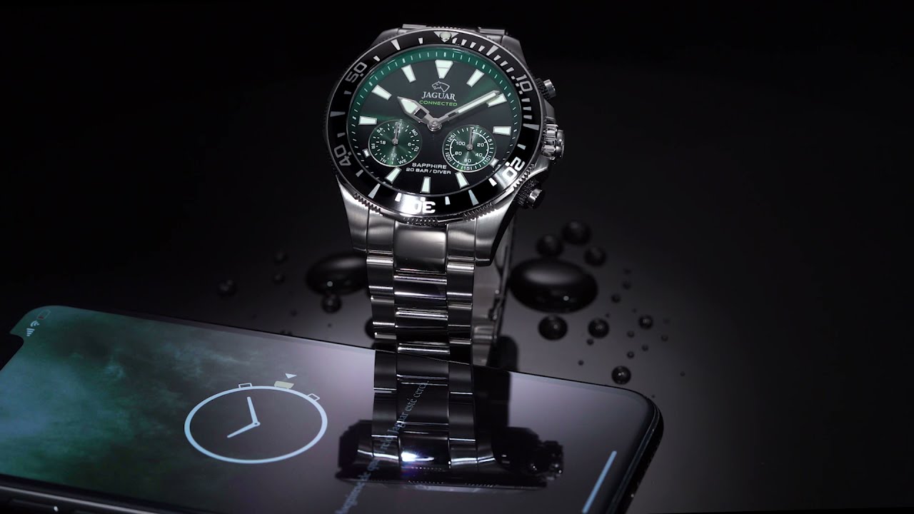 Hybridní hodinky Jaguar Connected J888/5 - YouTube