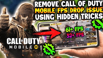 FIX NATEN FPS DROP IN CALL OF DUTY MOBILE | USING 60FPS+ OPTIMIZATION METHOD! TRICKS