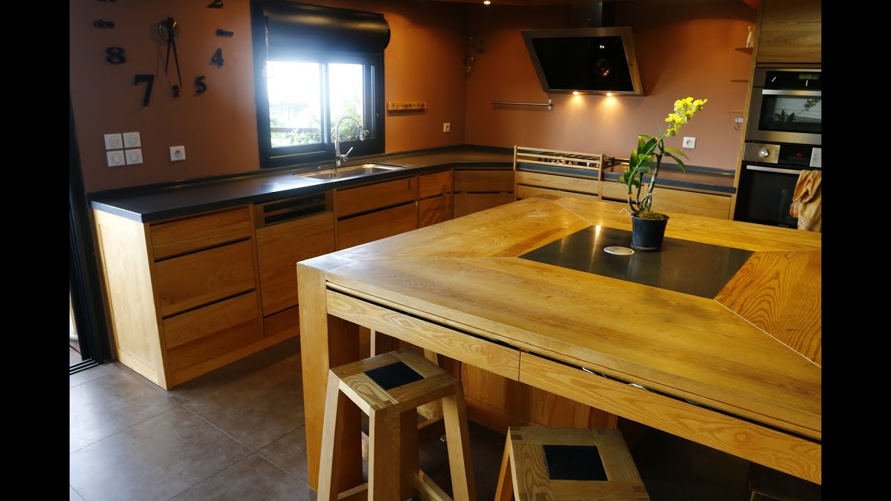 Pose d'un plan de travail en pierre acrylique type corian youtube