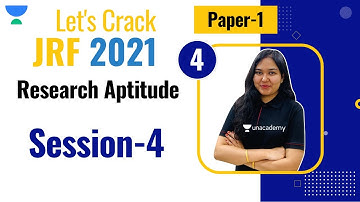 08:30 AM - JRF 2021 | Research Aptitude by Charu Goyal | Research Aptitude Paper-1