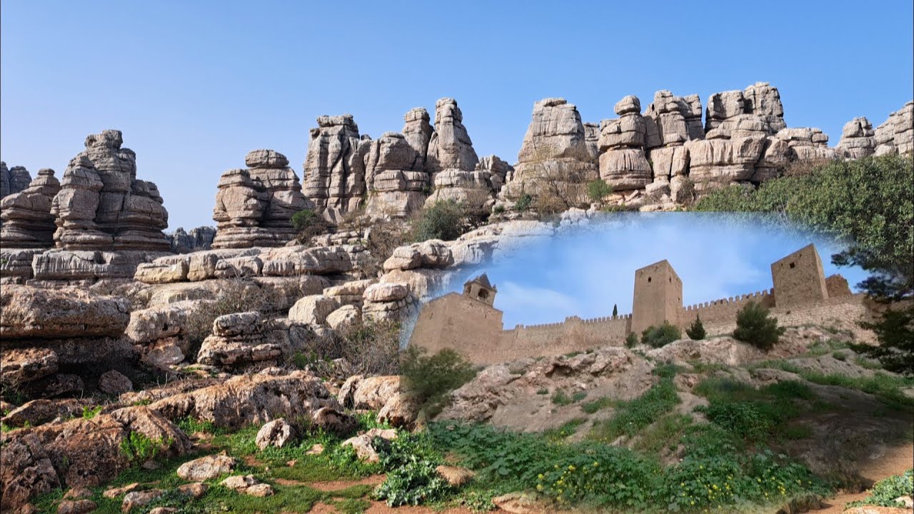 Weltkulturerbe El Torcal und Alcazaba de Antequera