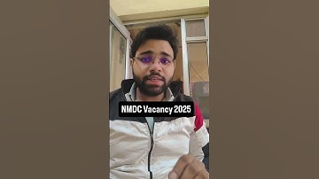 NMDC Recruitment 2025 Notification Out | 10th/ITI Pass | Salary ₹50,000+  #job #shorts