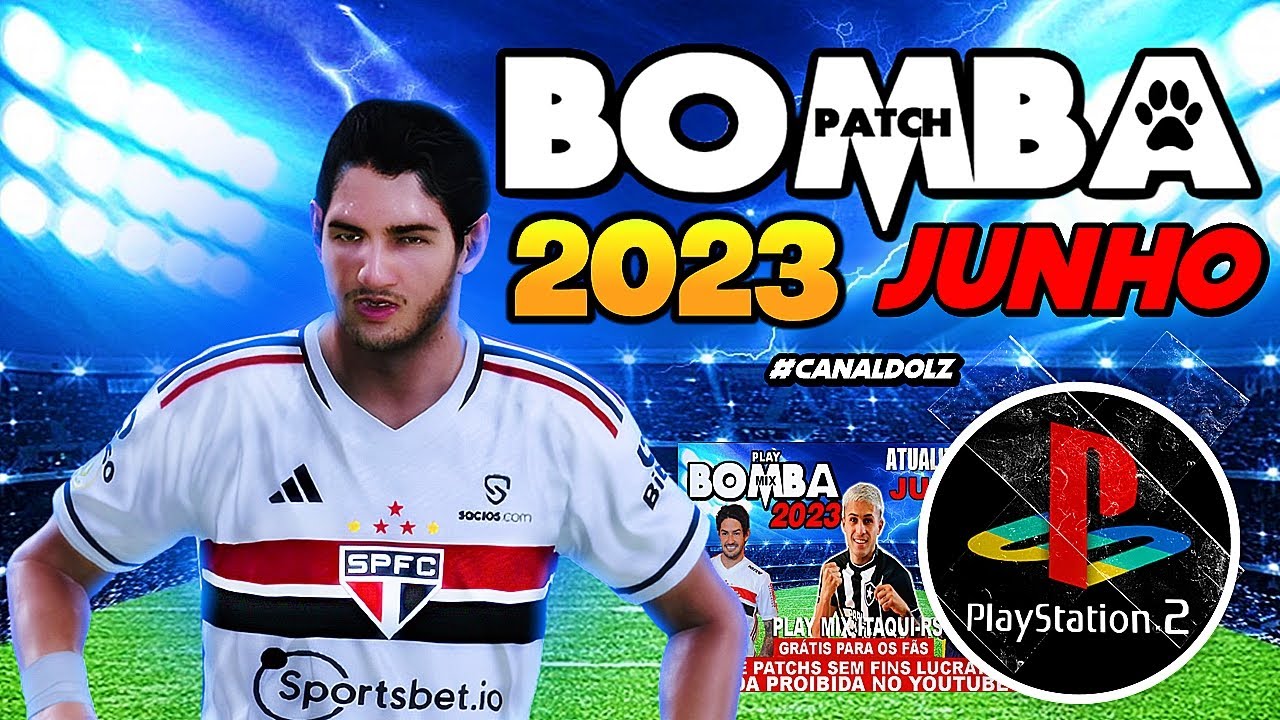 🚨 EFOOTBALL PES 2024 (PS2) JULHO 2023 ISO 100% ATUALIZADO TIMES