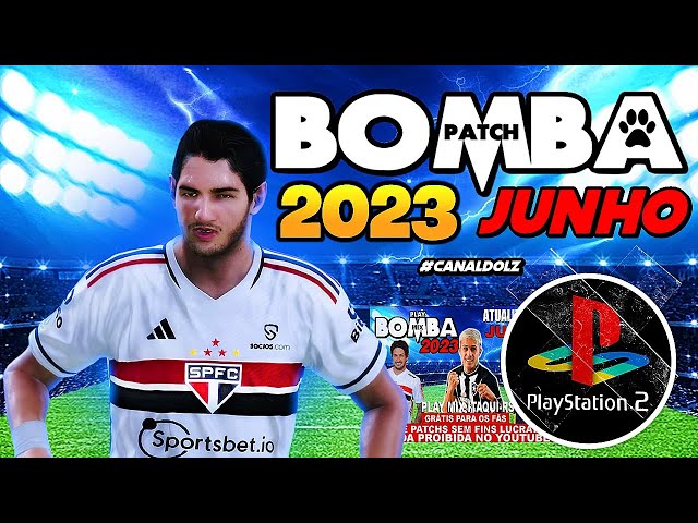 🚨 BOMBA PATCH 2023 (PS2) ABRIL ISO 100% ATUALIZADO! (MARCELO