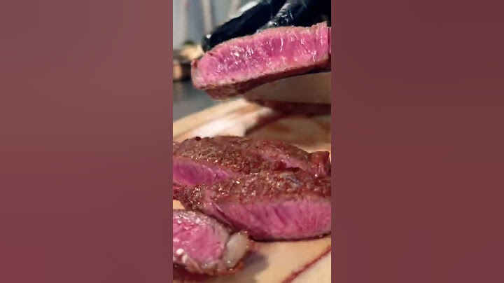 Le chef nous partage la meilleure façon de cuire une viande rouge 😱🥩