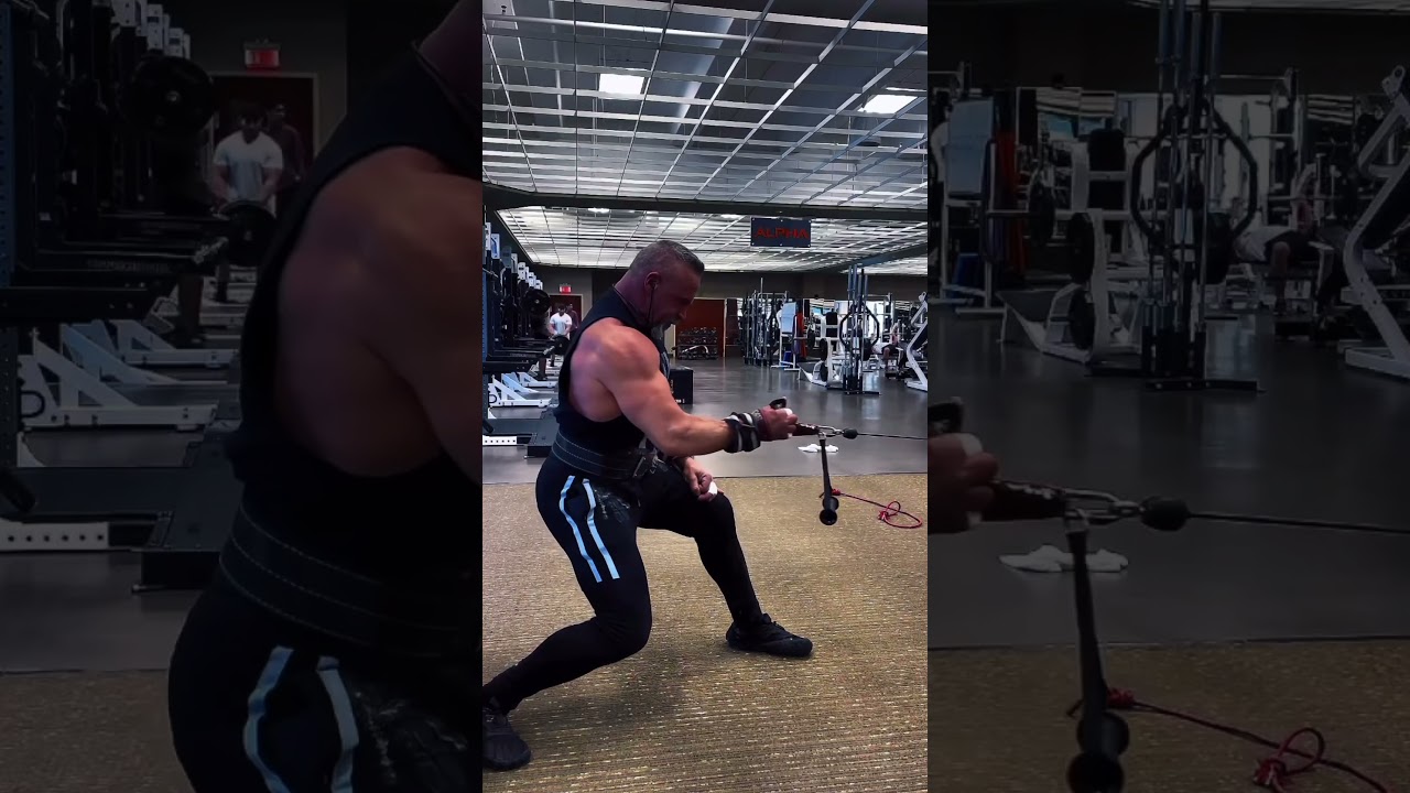 Standing one arm cable rows are great for developing back thickness because of the range of motion